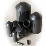 High shrink ratio moulded end caps