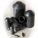 High shrink ratio moulded end caps